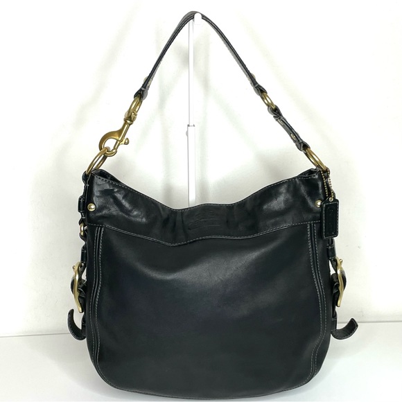 Coach Bags Coach Black Large Leather Zoe Hobo Bag 2669 Poshmark